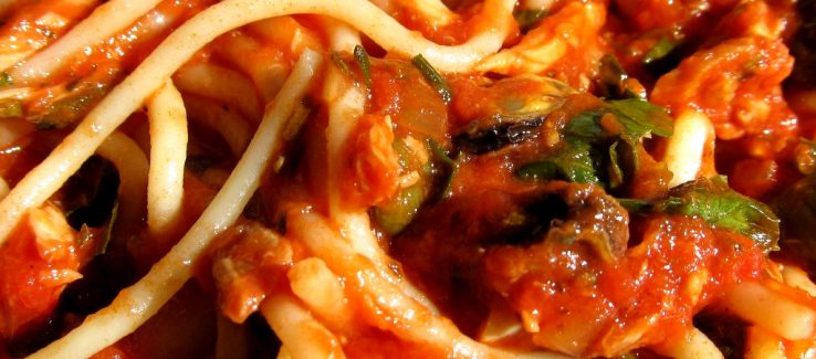 Pagotxa RZk: Espagetiak bolognesa eran