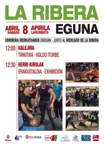La Ribera Eguna: herri kirolak y la Trikitixa de Manu Iturbe