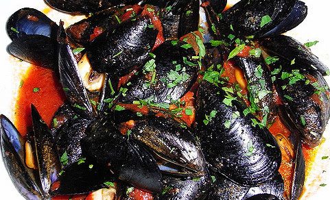 Pagotxa RZk: Muskuiluak (tomate) saltsan
