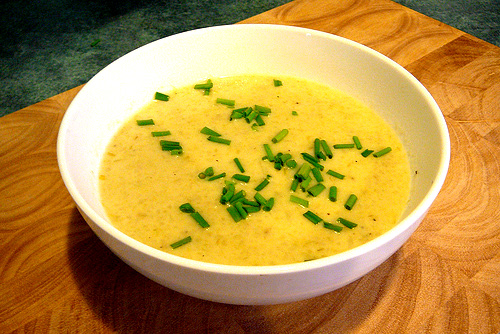 Pagotxa RZk: Vichyssoise, porru eta patata zopa