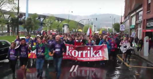 Bilbo busti egin da euskararen alde